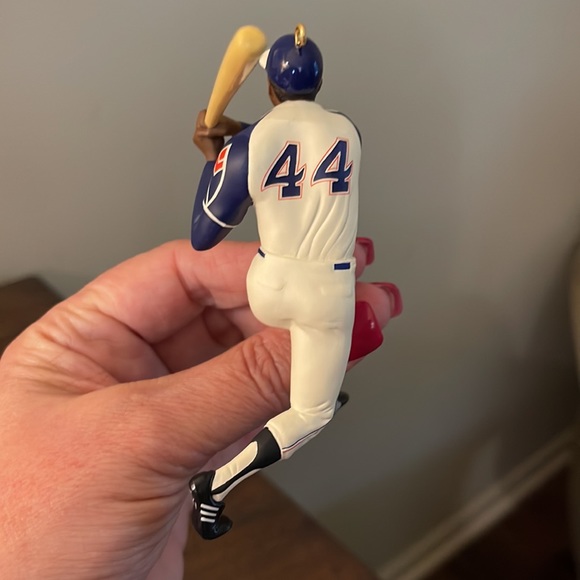 Nolan Ryan and Hank Aaron Hallmark Baseball Collector Series Ornaments - Picture 5 of 11